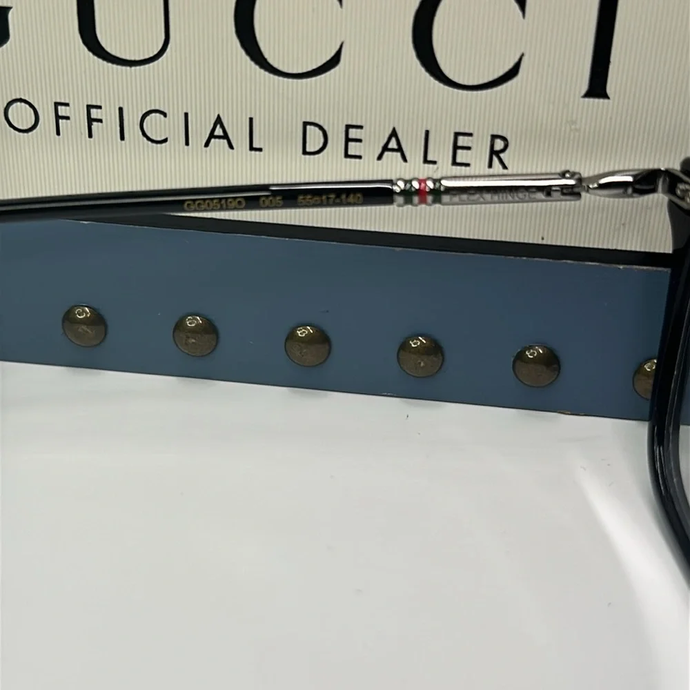 New Authentic Gucci GG0519O 005 Luxury Eyeglasses for Men